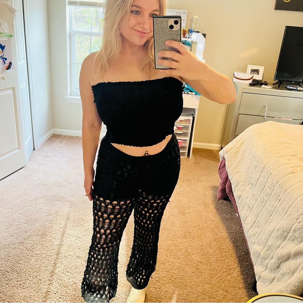 Zara mesh pants